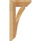 Ekena Millwork Thorton Slat Rough Sawn Bracket, Western Red Cedar, 4"W x 14"D x 26"H BKT04X14X26THR06RWR - alternate 2